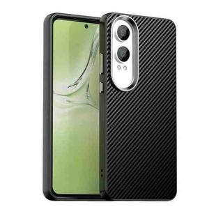 For OnePlus Nord CE4 Lite 5G Carbon Fiber Series IMD Phone Case(Black)