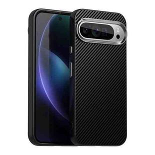 For Google Pixel 9 Pro Carbon Fiber Series IMD Phone Case(Black)