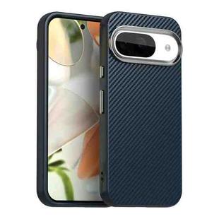 For Google Pixel 9 Carbon Fiber Series IMD Phone Case(Blue)