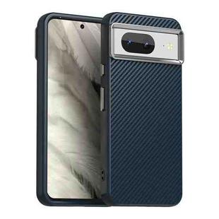 For Google Pixel 8 Carbon Fiber Series IMD Phone Case(Blue)