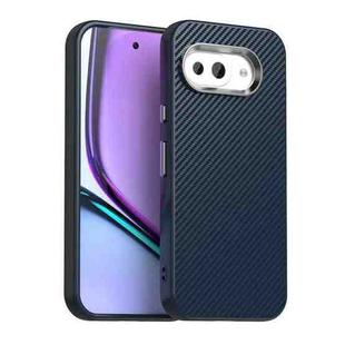 For Google Pixel 9a Carbon Fiber Series IMD Phone Case(Blue)