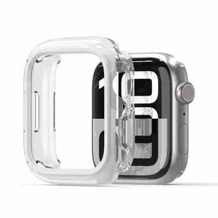 For Apple Watch Series 7 / 8 / 9 41mm DUX DUCIS Camo Series TPU Hybrid PC Watch Protective Case(White)