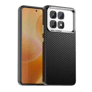 For Redmi K70 Ultra Carbon Fiber Series IMD Phone Case(Black)