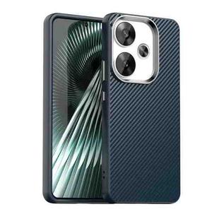 For Redmi Turbo 3 Harry Potter Edition Carbon Fiber Series IMD Phone Case(Blue)