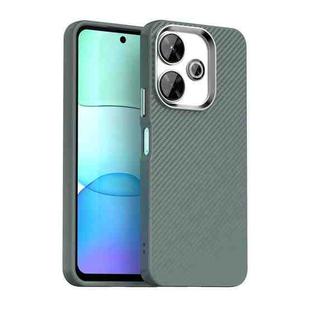 For Redmi 13 4G Carbon Fiber Series IMD Phone Case(Grey)