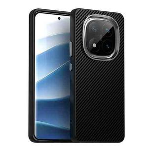 For Redmi Note 14 Pro+ 5G Carbon Fiber Series IMD Phone Case(Black)