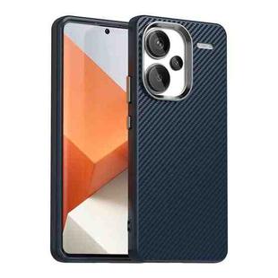 For Redmi Note 13 Pro+ Carbon Fiber Series IMD Phone Case(Blue)