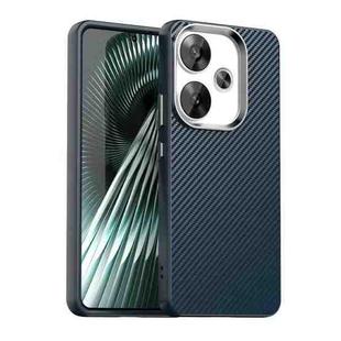 For Xiaomi Poco F6 5G Carbon Fiber Series IMD Phone Case(Blue)