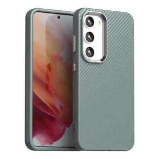 For Samsung Galaxy S23+ 5G Carbon Fiber Series IMD Phone Case(Grey)