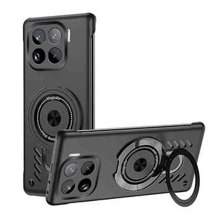 For Xiaomi 15 Pro Ice Sense Series Graphene Cooling MagSafe Holder Phone Case(Black)