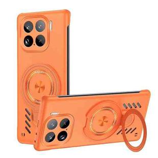 For Xiaomi 15 Ice Sense Series Graphene Cooling MagSafe Holder Phone Case(Orange)