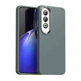 For OPPO K12 Plus Carbon Fiber Series IMD Phone Case(Grey)