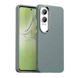 For OPPO K12x Carbon Fiber Series IMD Phone Case(Grey)