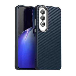 For OPPO K12x 5G India Carbon Fiber Series IMD Phone Case(Blue)