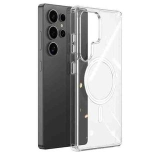 For Samsung Galaxy S25 Ultra 5G DUX DUCIS Clin Mag Series Magsafe TPU Phone Case(Transparent)