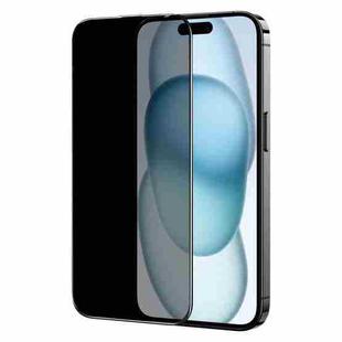 For iPhone 15 Plus JOYROOM Knight Series 2.5D Full Screen Privacy Tempered Film