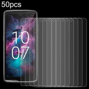 For Crosscall Stellar-M6 50pcs 3D 0.3mm Fine Hole High Aluminum Tempered Glass Film