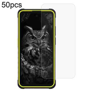 For Ulefone Armor X31 Pro 50pcs 3D 0.3mm Fine Hole High Aluminum Tempered Glass Film