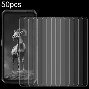 For Ulefone Armor 28 Pro 50pcs 3D 0.3mm Fine Hole High Aluminum Tempered Glass Film