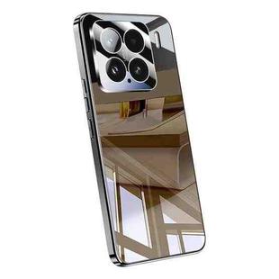For Xiaomi 15 Electroplating Ice Crystal Airbag Full Coverage Shockproof Phone Case(Black)