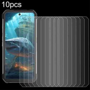 For UNIHERTZ Shark 5G 10pcs 3D 0.3mm Fine Hole High Aluminum Tempered Glass Film