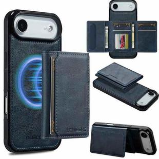 For iPhone 17 Air LC.IMEEKE L5 Series Detachable RFID Card Bag Magsafe Phone Case(Blue)