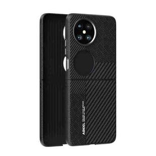 For Huawei Pocket 2 ABEEL 6D Micro Relief MagSafe Magnetic Phone Case(Carbon Fiber Black)