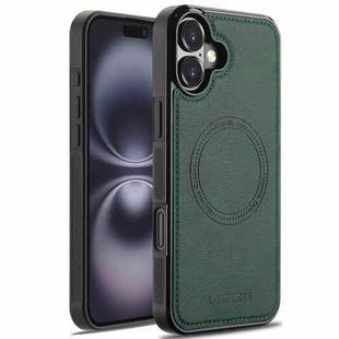 For iPhone 17 LC.IMEEKE Magsafe Phone Case(Green)