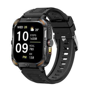 ZW69 1.97 inch AMOLED Outdoor Sports BT Call Smart Watch, Blood Oxygen / Heart Rate / Remote Photography / Sleep monitoring(Black)