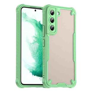 For Samsung Galaxy S22+ 5G Armor Glaze PC Hybrid TPU Phone Case(Green)