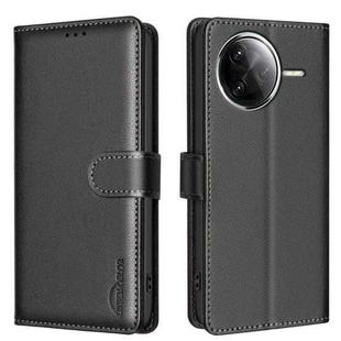For Xiaomi Poco F7 Pro / F7 Ultra Litchi Texture RFID Anti-theft Leather Phone Case(Black)