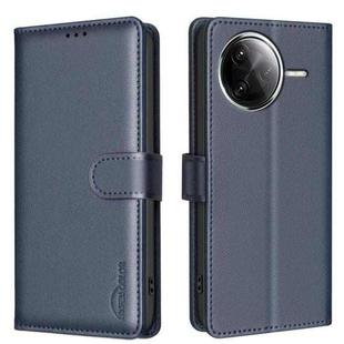 For Xiaomi Poco F7 Pro / F7 Ultra Litchi Texture RFID Anti-theft Leather Phone Case(Blue)