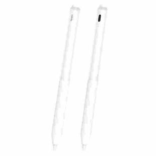 For Redmi Smart Pen Transparent Jelly Series Stylus Pen Silicone Protective Cover(White)