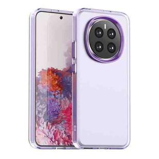 For Honor Magic7 Candy PC Hybrid TPU Shockproof Phone Case(Purple)