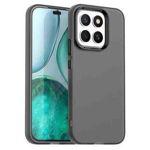 For Honor X8c 4G Candy PC Hybrid TPU Shockproof Phone Case(Black)