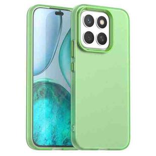 For Honor X8c 4G Candy PC Hybrid TPU Shockproof Phone Case(Green)