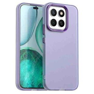 For Honor X8c 4G Candy PC Hybrid TPU Shockproof Phone Case(Purple)