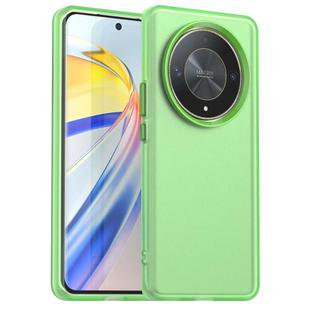For Honor Magic6 Lite 5G Candy PC Hybrid TPU Shockproof Phone Case(Green)