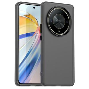 For Honor X50 Candy PC Hybrid TPU Shockproof Phone Case(Black)