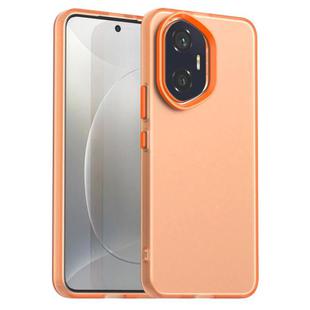 For Honor 300 Candy PC Hybrid TPU Shockproof Phone Case(Orange)