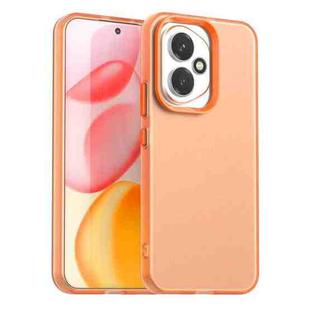 For Honor 400 Global 156.5mm Candy PC Hybrid TPU Shockproof Phone Case(Orange)