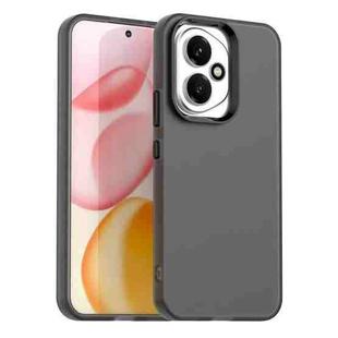 For Honor 400 Global 156.5mm Candy PC Hybrid TPU Shockproof Phone Case(Black)