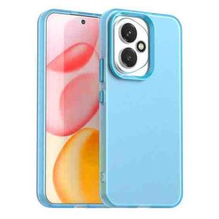 For Honor 400 Global 156.5mm Candy PC Hybrid TPU Shockproof Phone Case(Blue)