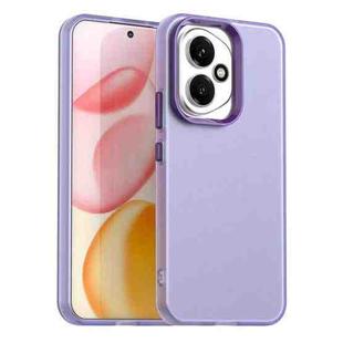 For Honor 400 Global 156.5mm Candy PC Hybrid TPU Shockproof Phone Case(Purple)