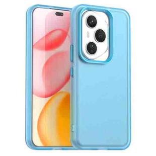 For Honor 400 Pro Global 160.8mm Candy PC Hybrid TPU Shockproof Phone Case(Blue)