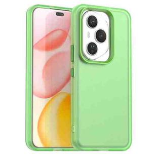 For Honor 400 Pro Global 160.8mm Candy PC Hybrid TPU Shockproof Phone Case(Green)
