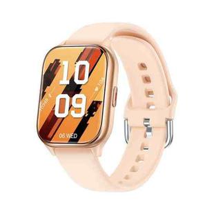 KT73S 1.85 inch Square Screen BT Call Smart Watch, Heart Rate / Blood Pressure / Blood Oxygen / Female Health / Sleep Monitoring(Gold)