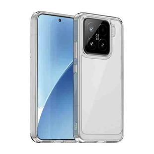 For Xiaomi 15 Colorful Series Acrylic Hybrid TPU Phone Case(Transparent)