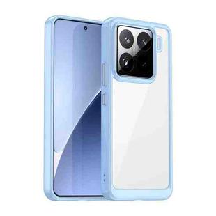 For Xiaomi 15 Pro Colorful Series Acrylic Hybrid TPU Phone Case(Blue)