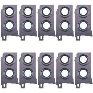 For Samsung Galaxy Z Flip4 SM-F721B 10pcs Rear Camera Lens Cover(Black)